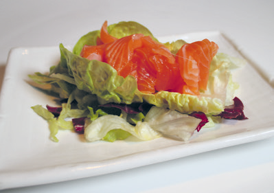 Zalm Sashimi Salade